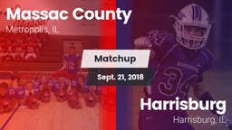 Matchup: Massac County High vs. Harrisburg  2018