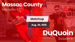 Matchup: Massac County High vs. DuQuoin  2019