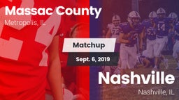 Matchup: Massac County High vs. Nashville  2019
