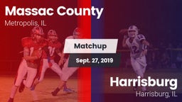 Matchup: Massac County High vs. Harrisburg  2019