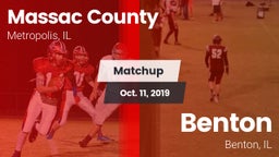 Matchup: Massac County High vs. Benton  2019
