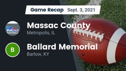 Recap: Massac County  vs. Ballard Memorial  2021