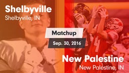 Matchup: Shelbyville High vs. New Palestine  2016