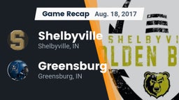 Recap: Shelbyville  vs. Greensburg  2017