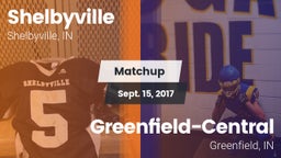 Matchup: Shelbyville High vs. Greenfield-Central  2017