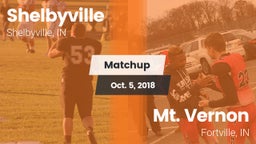 Matchup: Shelbyville High vs. Mt. Vernon  2018