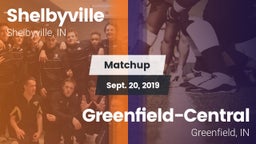 Matchup: Shelbyville High vs. Greenfield-Central  2019