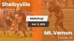 Matchup: Shelbyville High vs. Mt. Vernon  2019