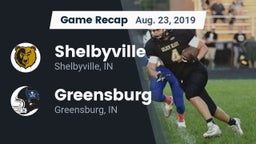 Recap: Shelbyville  vs. Greensburg  2019