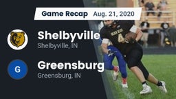 Recap: Shelbyville  vs. Greensburg  2020