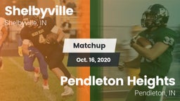 Matchup: Shelbyville High vs. Pendleton Heights  2020