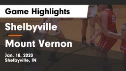Shelbyville  vs Mount Vernon Game Highlights - Jan. 18, 2020