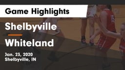 Shelbyville  vs Whiteland  Game Highlights - Jan. 23, 2020