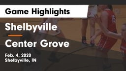 Shelbyville  vs Center Grove Game Highlights - Feb. 4, 2020