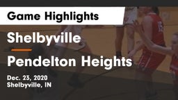 Shelbyville  vs Pendelton Heights Game Highlights - Dec. 23, 2020