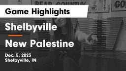 Shelbyville  vs New Palestine  Game Highlights - Dec. 5, 2023