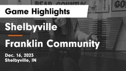 Shelbyville  vs Franklin Community  Game Highlights - Dec. 16, 2023