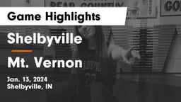 Shelbyville  vs Mt. Vernon  Game Highlights - Jan. 13, 2024