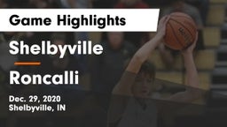 Shelbyville  vs Roncalli  Game Highlights - Dec. 29, 2020