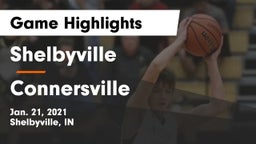 Shelbyville  vs Connersville  Game Highlights - Jan. 21, 2021