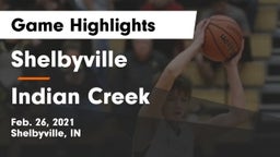 Shelbyville  vs Indian Creek  Game Highlights - Feb. 26, 2021