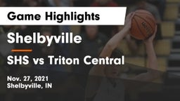 Shelbyville  vs SHS vs Triton Central Game Highlights - Nov. 27, 2021