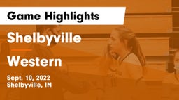 Shelbyville  vs Western Game Highlights - Sept. 10, 2022
