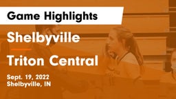 Shelbyville  vs Triton Central  Game Highlights - Sept. 19, 2022