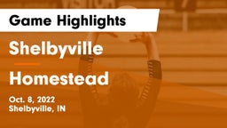 Shelbyville  vs Homestead Game Highlights - Oct. 8, 2022