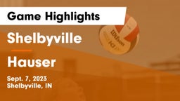 Shelbyville  vs Hauser  Game Highlights - Sept. 7, 2023