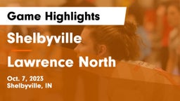 Shelbyville  vs Lawrence North  Game Highlights - Oct. 7, 2023