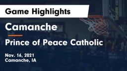 Camanche  vs Prince of Peace Catholic  Game Highlights - Nov. 16, 2021