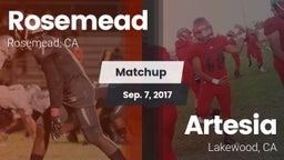 Matchup: Rosemead  vs. Artesia  2017