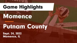 Momence  vs Putnam County Game Highlights - Sept. 24, 2022