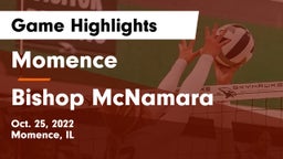 Momence  vs Bishop McNamara Game Highlights - Oct. 25, 2022