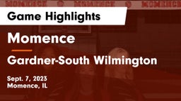 Momence  vs Gardner-South Wilmington  Game Highlights - Sept. 7, 2023