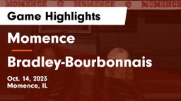 Momence  vs Bradley-Bourbonnais  Game Highlights - Oct. 14, 2023