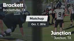 Matchup: Brackett  vs. Junction  2016