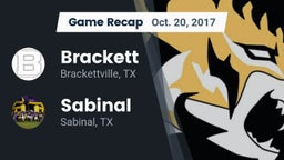Recap: Brackett  vs. Sabinal  2017
