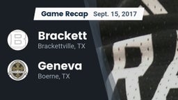 Recap: Brackett  vs. Geneva  2017