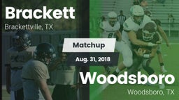 Matchup: Brackett  vs. Woodsboro  2018