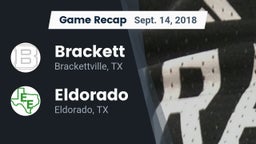 Recap: Brackett  vs. Eldorado  2018