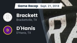 Recap: Brackett  vs. D'Hanis  2018