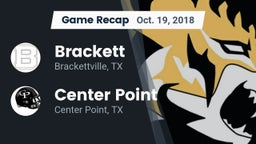 Recap: Brackett  vs. Center Point  2018