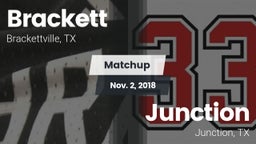 Matchup: Brackett  vs. Junction  2018