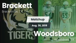 Matchup: Brackett  vs. Woodsboro  2019