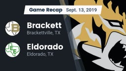 Recap: Brackett  vs. Eldorado  2019