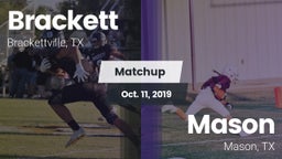 Matchup: Brackett  vs. Mason  2019