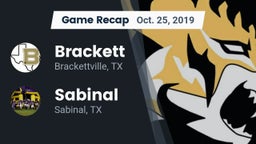 Recap: Brackett  vs. Sabinal  2019