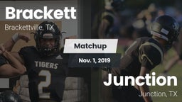 Matchup: Brackett  vs. Junction  2019